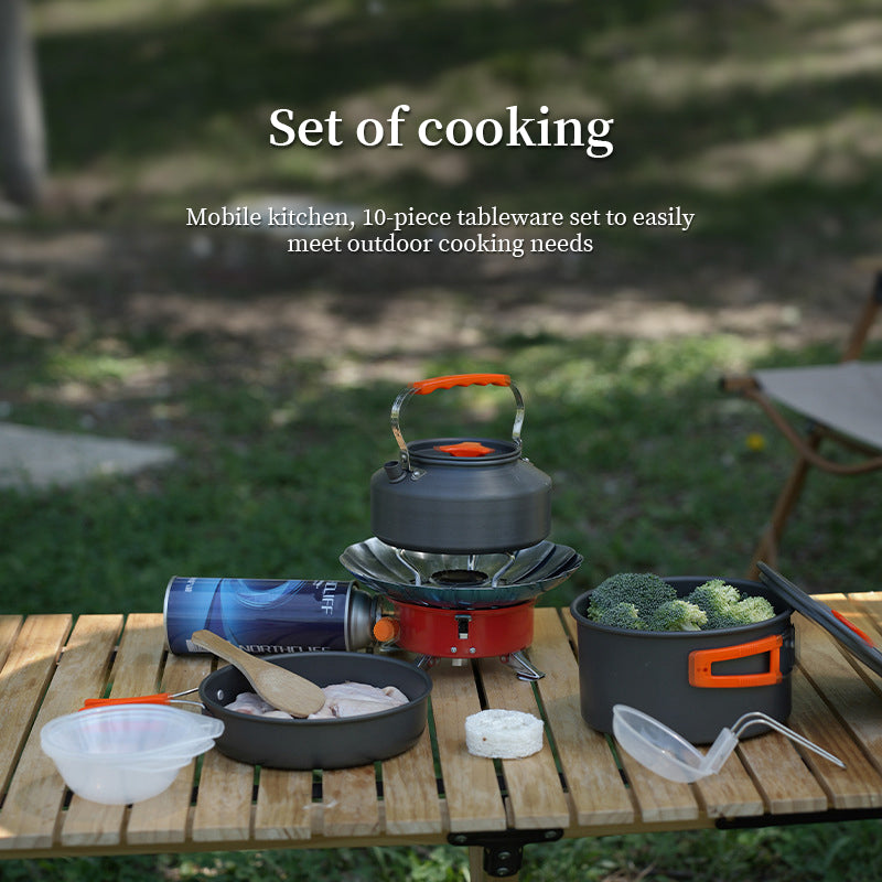 1–3 Person Portable Camping Cookware Set