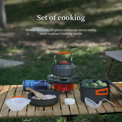 1–3 Person Portable Camping Cookware Set