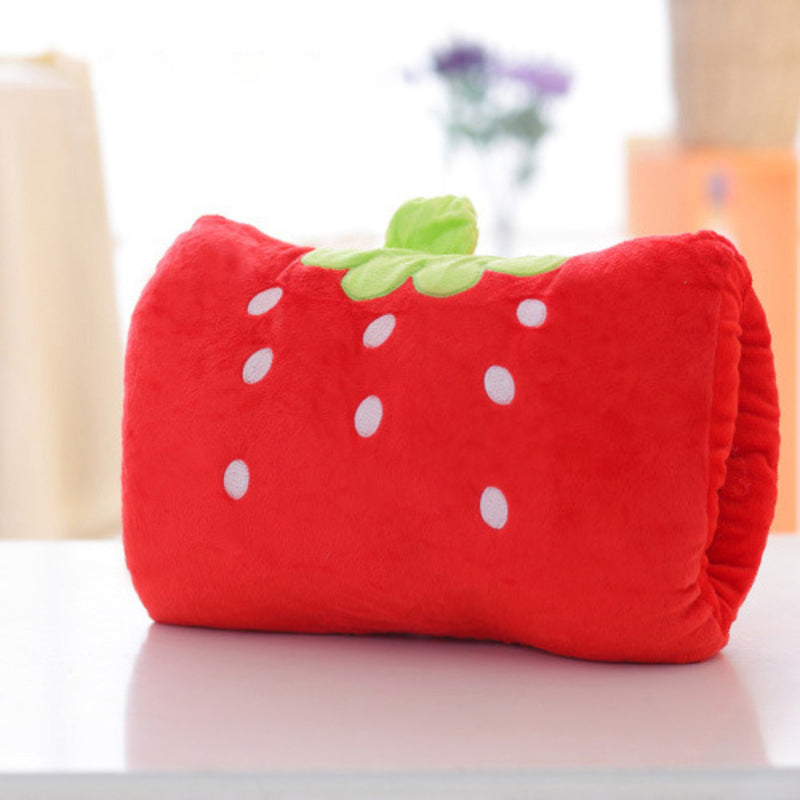 Plush Hand-Warmer Nap Pillow