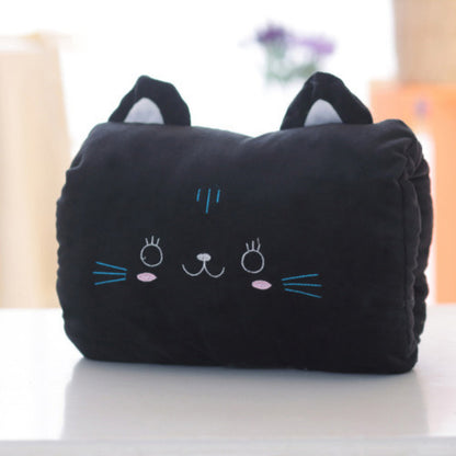 Plush Hand-Warmer Nap Pillow
